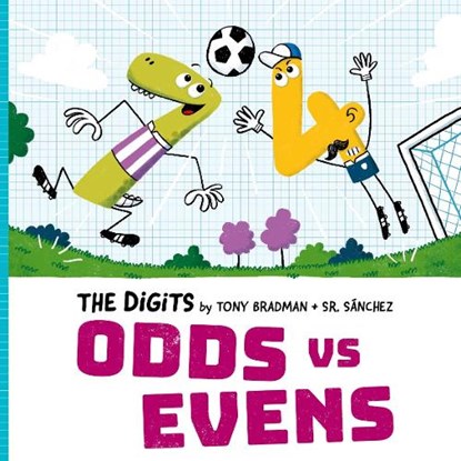 The Digits: Odds Vs Evens, Tony Bradman - Paperback - 9780192783677