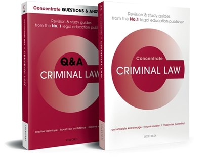Criminal Law Revision Concentrate Pack, Jonathan Herring - Paperback - 9780192859662