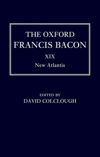 The Oxford Francis Bacon XIX, David Colclough - Gebonden - 9780192867230