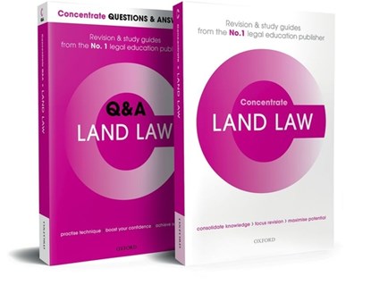 Land Law Revision Concentrate Pack: Law Revision and Study Guide, Victoria Sayles - Paperback - 9780192885579