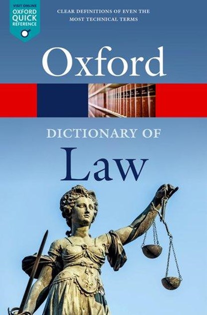 A Dictionary of Law, Jonathan (Market House Books) Law - Paperback - 9780192897497