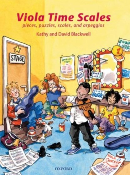 Viola Time Scales, Kathy Blackwell ; David Blackwell - Paperback - 9780193385917
