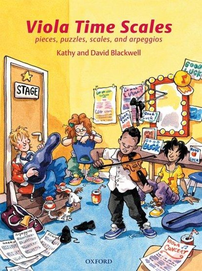 Viola Time Scales, Kathy Blackwell ; David Blackwell - Paperback - 9780193385917