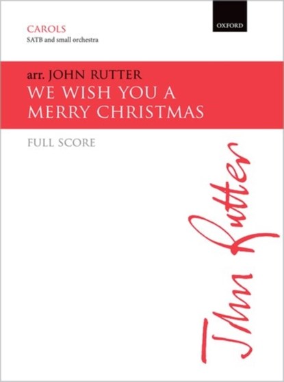 We wish you a merry Christmas, RUTTER,  John - Paperback - 9780193512252