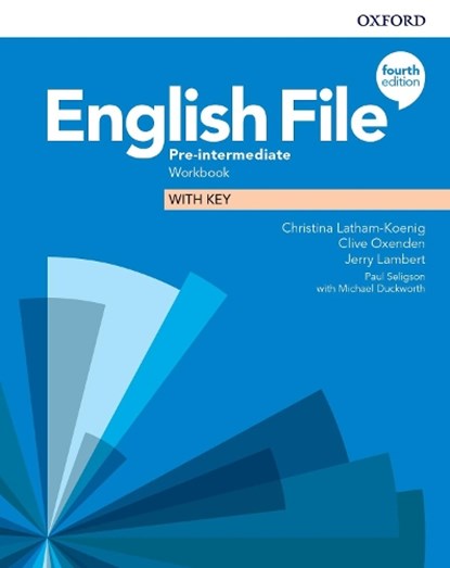 English File: Pre-Intermediate: Workbook with Key, Christina Latham-Koenig ; Clive Oxenden ; Jerry Lambert - Paperback - 9780194037686