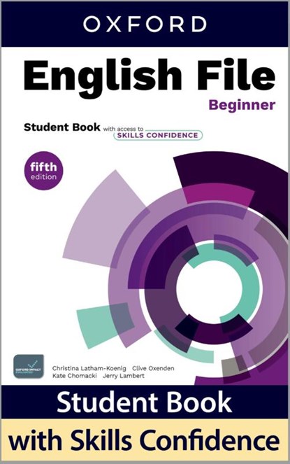 English File: Beginner: Student Book with Key, Christina Latham-Koenig ; Clive Oxenden ; Kate Chomacki ; Jerry Lambert - Paperback - 9780194284608