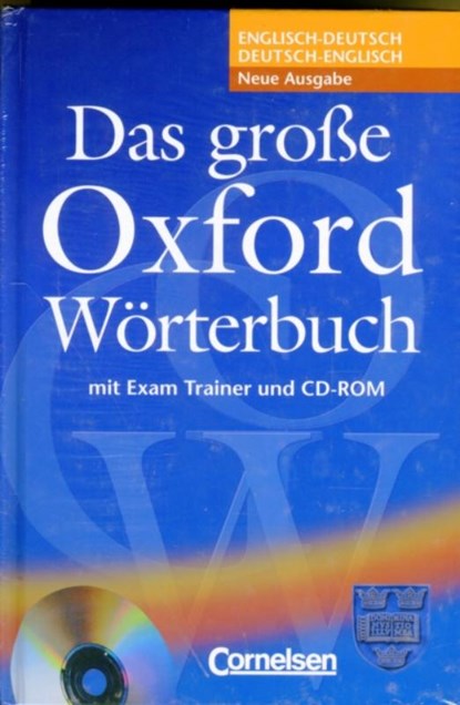 Das große Oxford Wörterbuch. Inkl. CD-ROM, Margaret Deuter - Gebonden - 9780194300049
