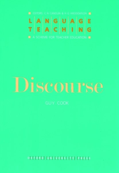 Discourse, Guy Cook - Paperback - 9780194371407