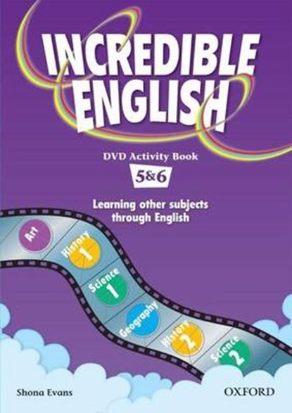 Incredible English: 5 & 6: DVD Activity Book, Shona Evans - Paperback - 9780194441124