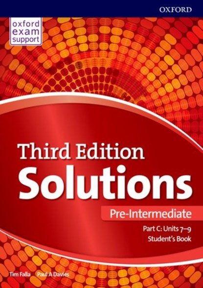 Solutions: Pre-Intermediate: Student's Book C Units 7-9, Paul Davies ; Tim Falla - Paperback - 9780194563895