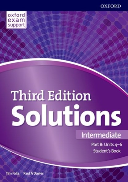 Solutions: Intermediate: Student's Book B Units 4-6, Paul Davies ; Tim Falla - Paperback - 9780194563918