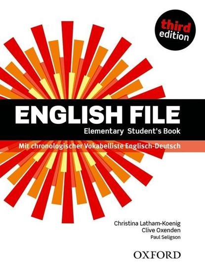 English File. Elementary Student's Book & iTutor Pack, Clive Oxenden - Paperback - 9780194598460
