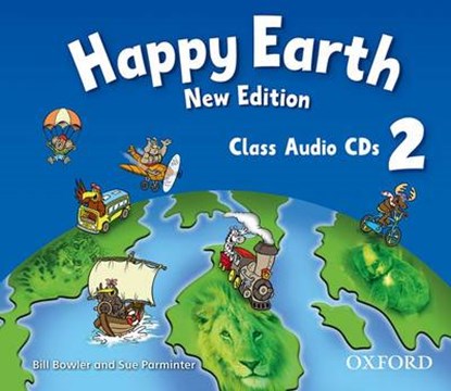 Happy Earth: 2 New Edition: Class Audio CDs, niet bekend - AVM - 9780194732949
