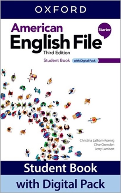 American English File 3e Student Book Level Starter Digital Pack, Oxford University Press - Paperback - 9780194758895