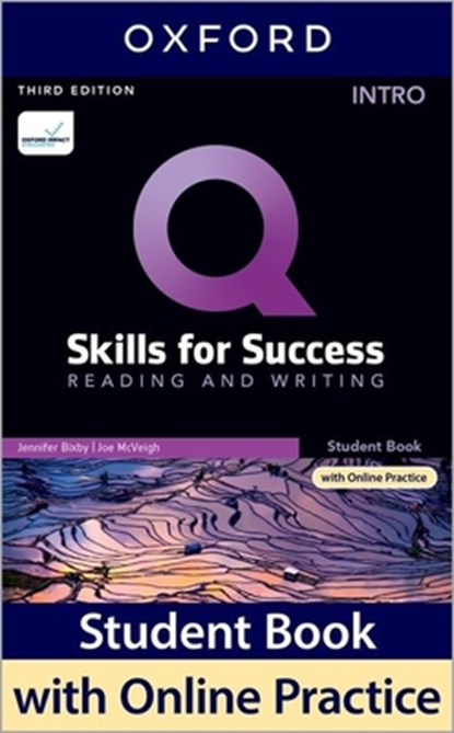 Q3e Intro Reading and Writing Student Book and IQ Online Pack, Oxford University Press - Paperback - 9780194903912
