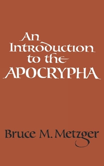 INTRO TO THE APOC REV/E, Bruce M. Metzger - Paperback - 9780195023404