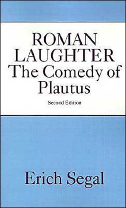 Roman Laughter, Erich Segal - Paperback - 9780195041668