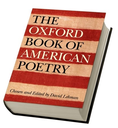 The Oxford Book of American Poetry, David Lehman - Gebonden - 9780195162516