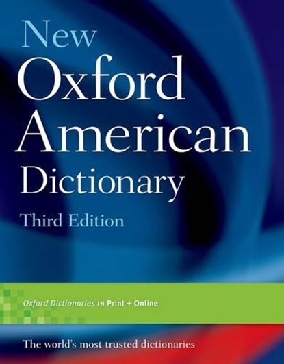 New Oxford American Dictionary, Third Edition, Oxford Dictionary - Gebonden - 9780195392883