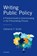 Writing Public Policy, Catherine F. Smith - Paperback - 9780197643495