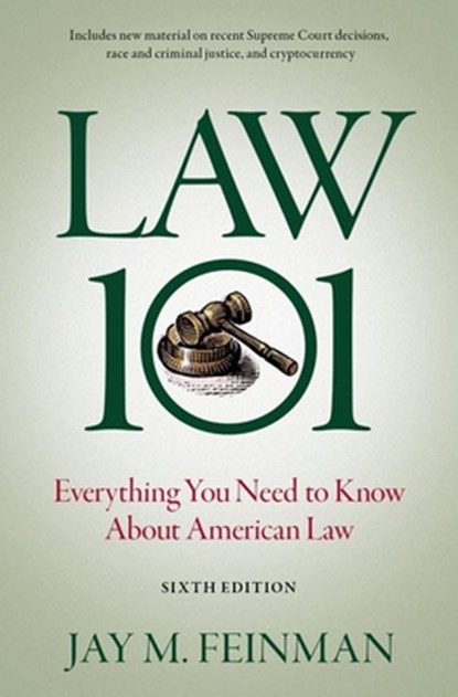 Law 101, Jay M. (Distinguished Professor Feinman - Gebonden - 9780197662571