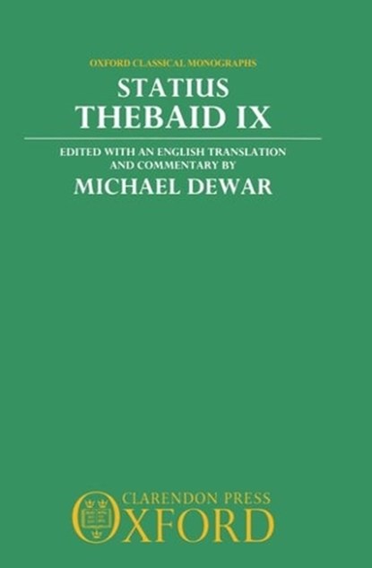 Thebaid IX, Statius - Gebonden - 9780198144809