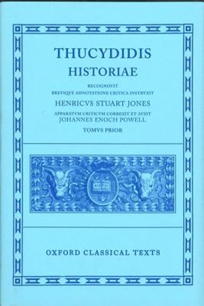 Thucydides Historiae Vol. I: Books I-IV, H. Stuart-Jones ; J. E. Powell ; H. Stuart Jones - Gebonden - 9780198145509