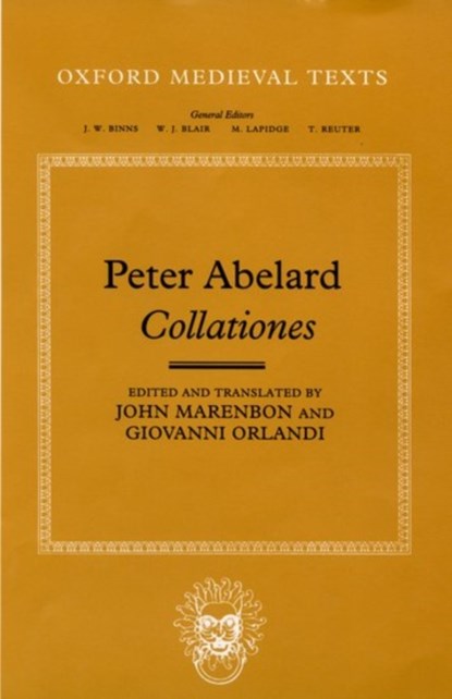 Peter Abelard: Collationes, Peter Abelard - Gebonden - 9780198205791