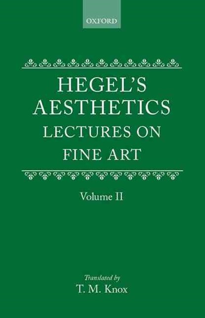 Hegel's Aesthetics: Volume 2, G. W. F. Hegel - Gebonden - 9780198244998