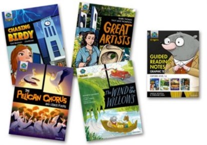 Project X Origins Graphic Texts: Grey Book Band, Oxford Level 14: Mixed Pack of 4, Tony Bradman ; Claire O'Brien ; Isabel Thomas ; Lindsay Pickton - Paperback - 9780198367406