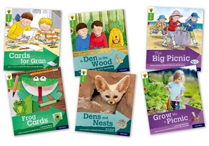 Oxford Reading Tree Explore with Biff, Chip and Kipper: Oxford Level 2: Mixed Pack of 6, Roderick Hunt ; Paul Shipton ; Anna Harris ; Catherine Baker - Paperback - 9780198396598