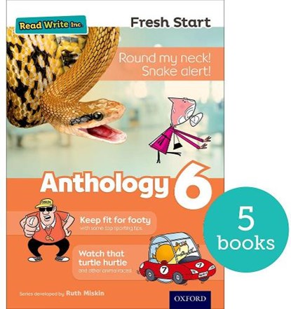 Read Write Inc. Fresh Start: Anthology 6 - Pack of 5, Gill Munton ; Janey Pursglove ; Adrian Bradbury - Paperback - 9780198398318