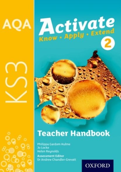 AQA Activate for KS3: Teacher Handbook 1, Simon Broadley ; Mark Matthews ; Victoria Stutt ; Nicky Thomas - Paperback - 9780198408260
