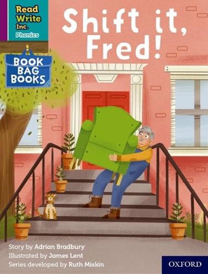 Read Write Inc. Phonics: Shift it, Fred! (Purple Set 2 Book Bag Book 8), Adrian Bradbury - Paperback - 9780198420170
