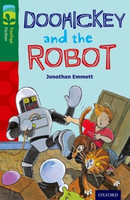 Oxford Reading Tree TreeTops Fiction: Level 12 More Pack B: Doohickey and the Robot, Jonathan Emmett - Paperback - 9780198447757