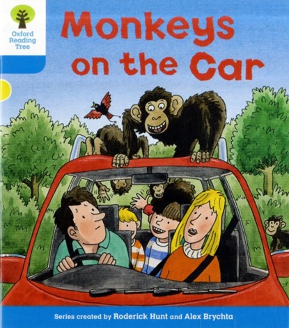 Oxford Reading Tree: Level 3: Decode and Develop: Monkeys on the Car, Roderick Hunt ; Annemarie Young - Paperback - 9780198483991