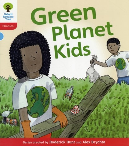 Oxford Reading Tree: Level 4: Floppy's Phonics Fiction: Green Planet Kids, Roderick Hunt ; Kate Ruttle - Paperback - 9780198485308