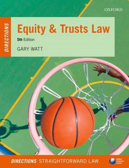 Equity & Trusts Law Directions, WATT,  Gary - Paperback - 9780198747628