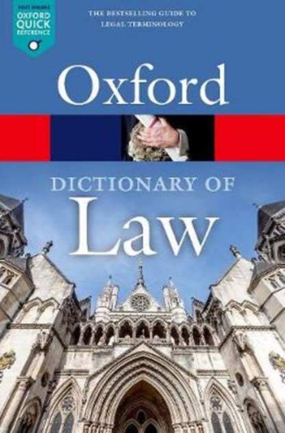 A Dictionary of Law, LAW,  Jonathan (Market House Books) - Paperback - 9780198802525