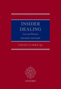 Insider Dealing | Clarke, Sarah (barrister, Barrister, Serjeant's Inn Chambers) | 