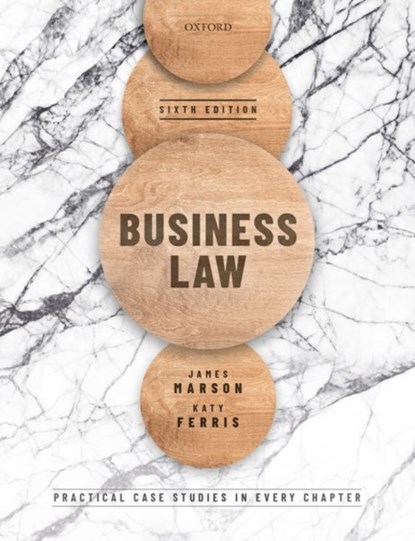 Business Law, James (Reader in Law and Head of Research for Law Marson ; Katy (Associate Professor in Business Law Ferris - Paperback - 9780198849957