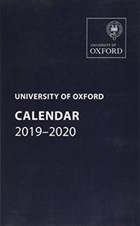 University of Oxford Calendar 2019-2020 | auteur onbekend | 