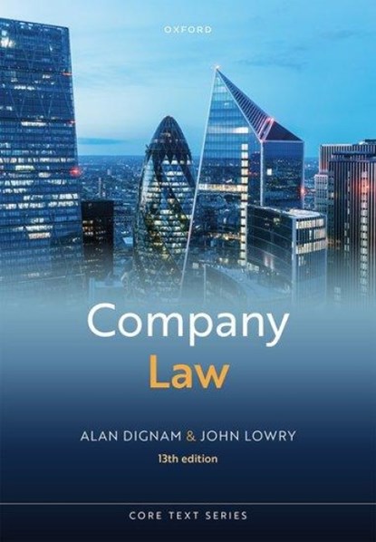 Company Law, Alan (Professor of Corporate Law Dignam ; John (Emeritus Professor of Law Lowry - Paperback - 9780198903840