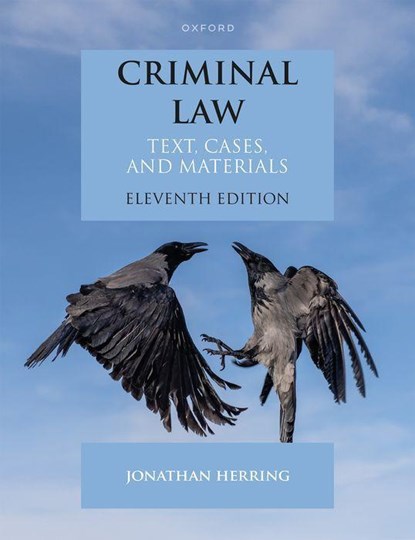 Criminal Law, JONATHAN (PROFESSOR OF LAW,  Professor of Law, University of Oxford) Herring - Paperback - 9780198904656