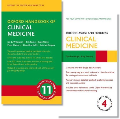 Wilkinson, I: Oxford Handbook of Clinical Medicine and Oxfor, Ian Wilkinson ; Tim Raine ; Kate Wiles ; Peter Hateley - Paperback - 9780198912842