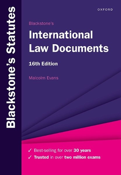 Blackstone's International Law Documents, Malcolm (Principal Evans - Paperback - 9780198932680