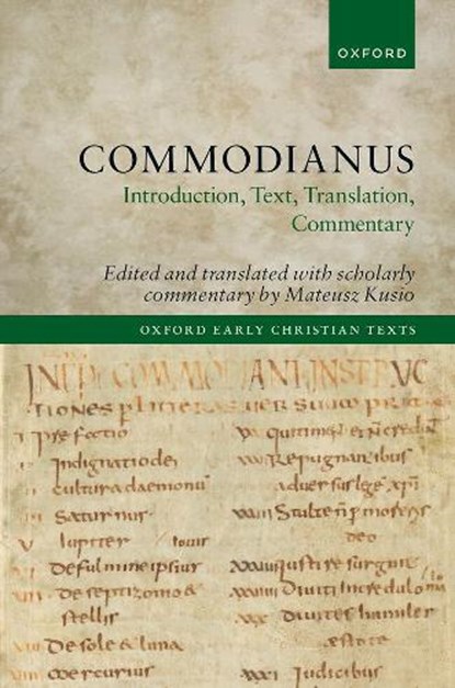 Commodianus, Editor - Gebonden - 9780198955405