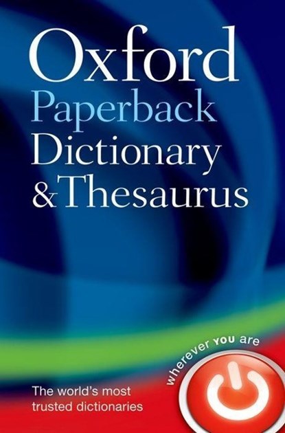 Oxford Paperback Dictionary & Thesaurus, Oxford Languages - Paperback - 9780199558469