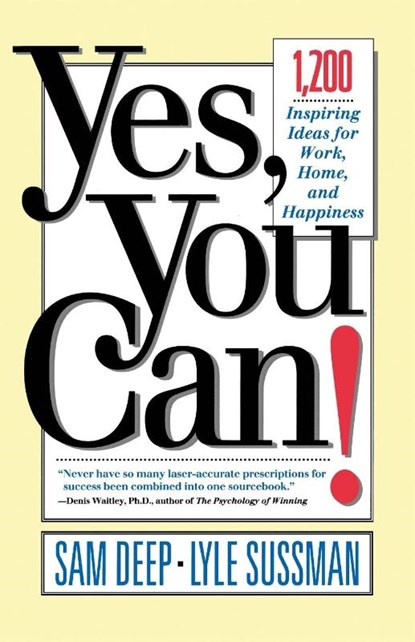 Yes, You Can, Sam Deep - Paperback - 9780201479652