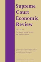Supreme Court Economic Review, Volume 24 | Klick, Jonathan ; Helland, Eric | 